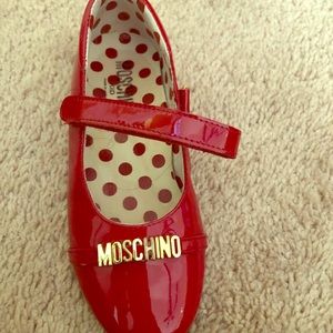 Moschino Mary Jane toddler size 7 shoe